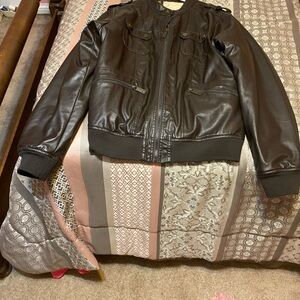 Men's Brown Leather Jacket